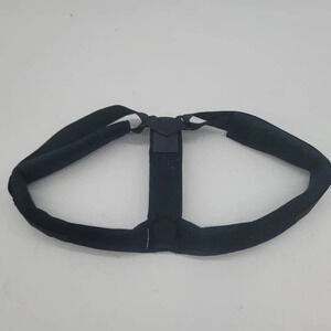 Breg Back Brace Adult One Size Adjustable Over The Shoulder BLACK